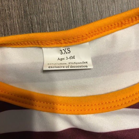 3 to 6 month cute boutique leopard fall truck romper - Picture 2 of 2